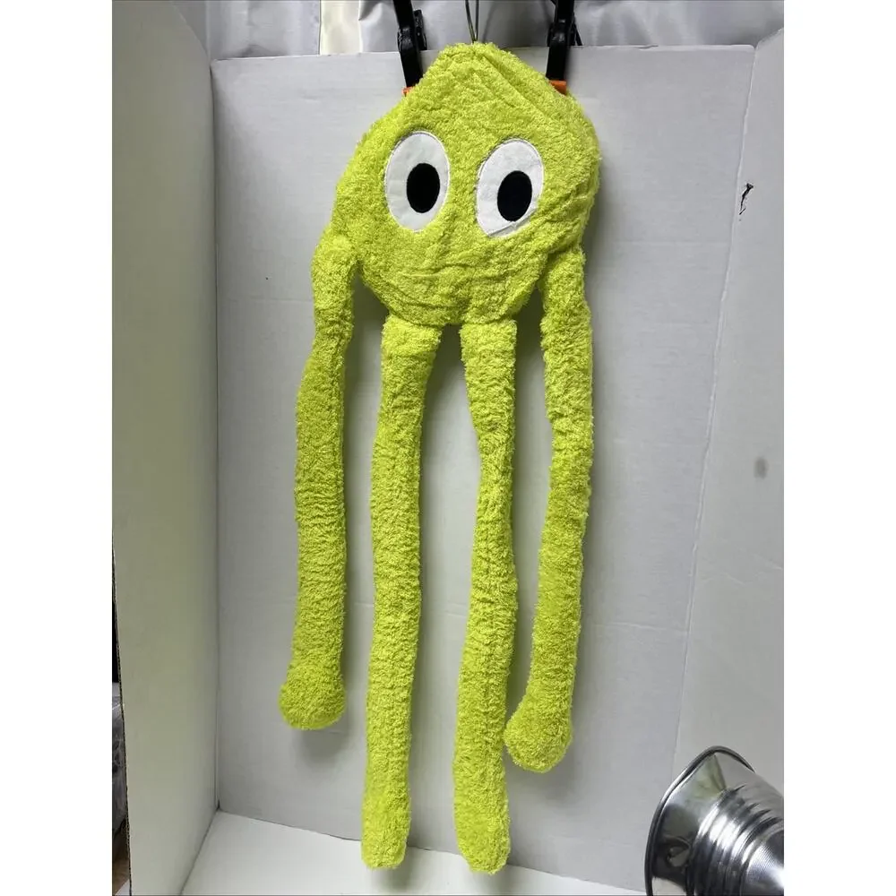 Long Legs Octopus, Large Stuffed Animal Plush Toy, Pillow, Cushion, Soft, Green